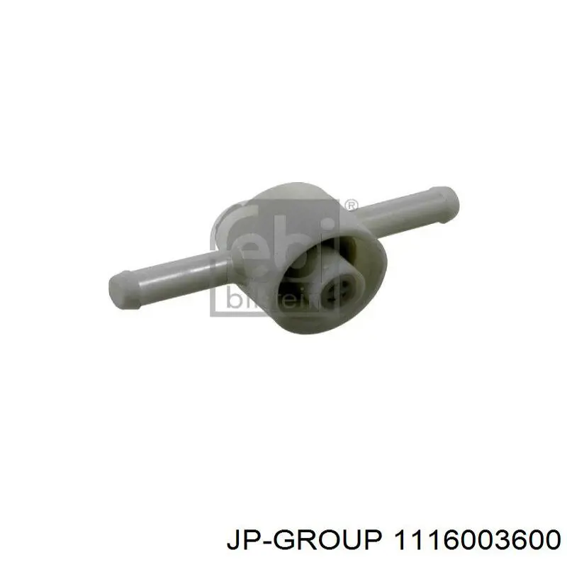 1116003600 JP Group зворотній клапан повернення палива