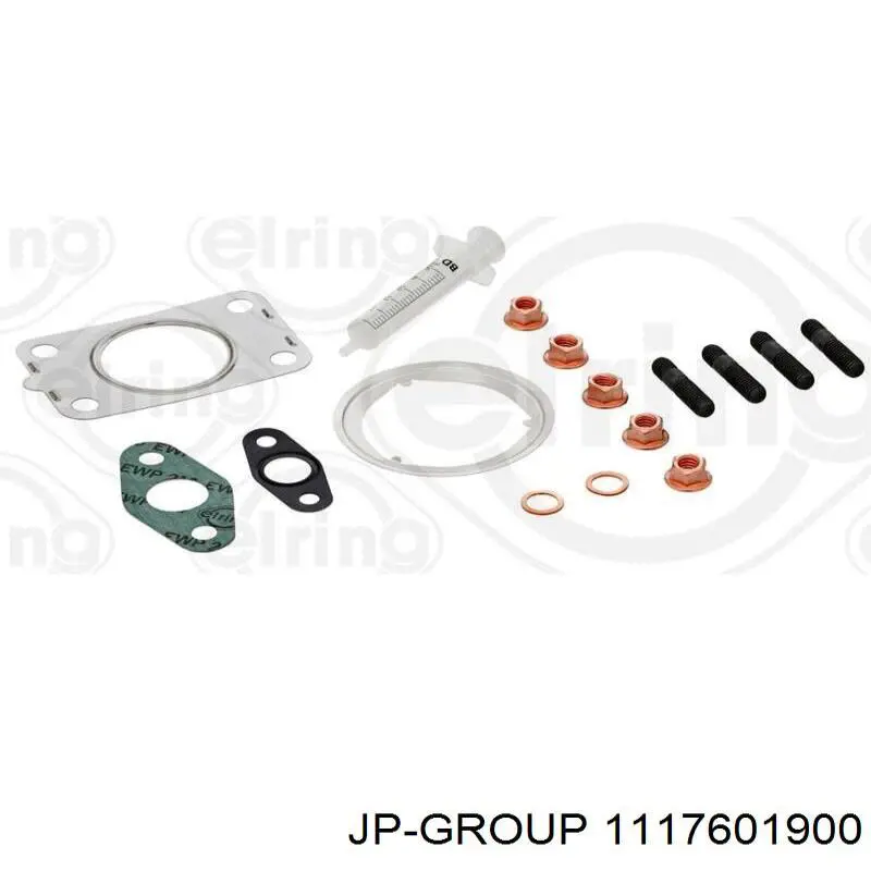 Трубка/шланг відводу масла від турбіни JP Group 1117601900 ціна, від 94.19 USD