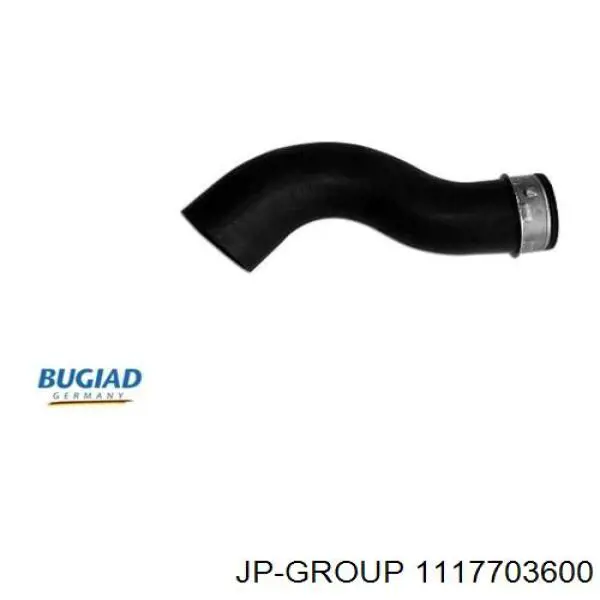 Шланг/патрубок интеркуллера JP Group 1117703600 ціна, від 29.85 USD