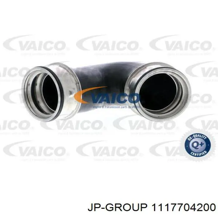 Шланг/патрубок интеркуллера JP Group 1117704200 ціна, від 16.32 USD