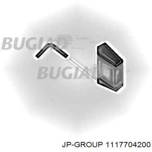 Купити 1117704200 JP Group Шланг/патрубок интеркуллера