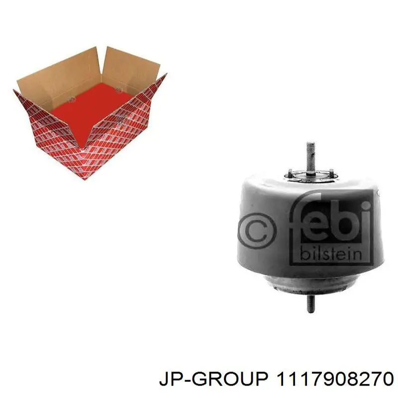 Купити 1117908270 JP Group Подушка (опора) двигуна, ліва