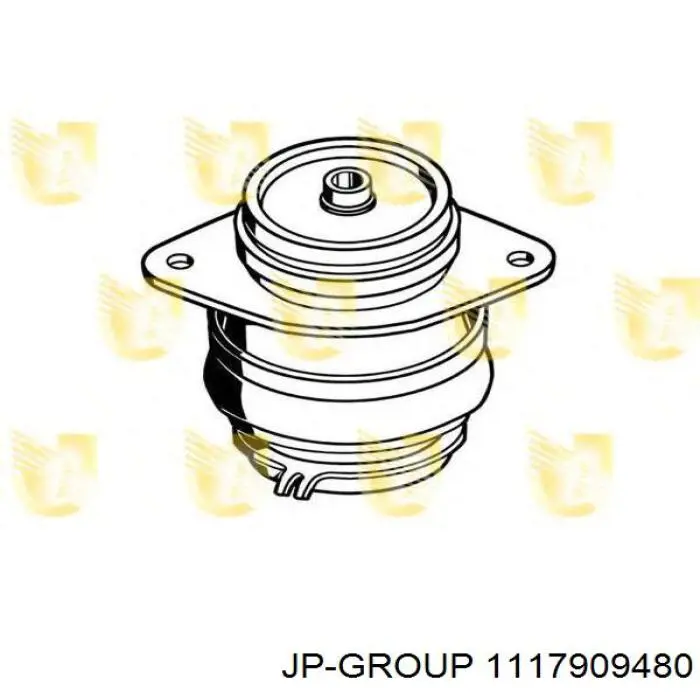 Купити 1117909480 JP Group Подушка (опора) двигуна, задня права
