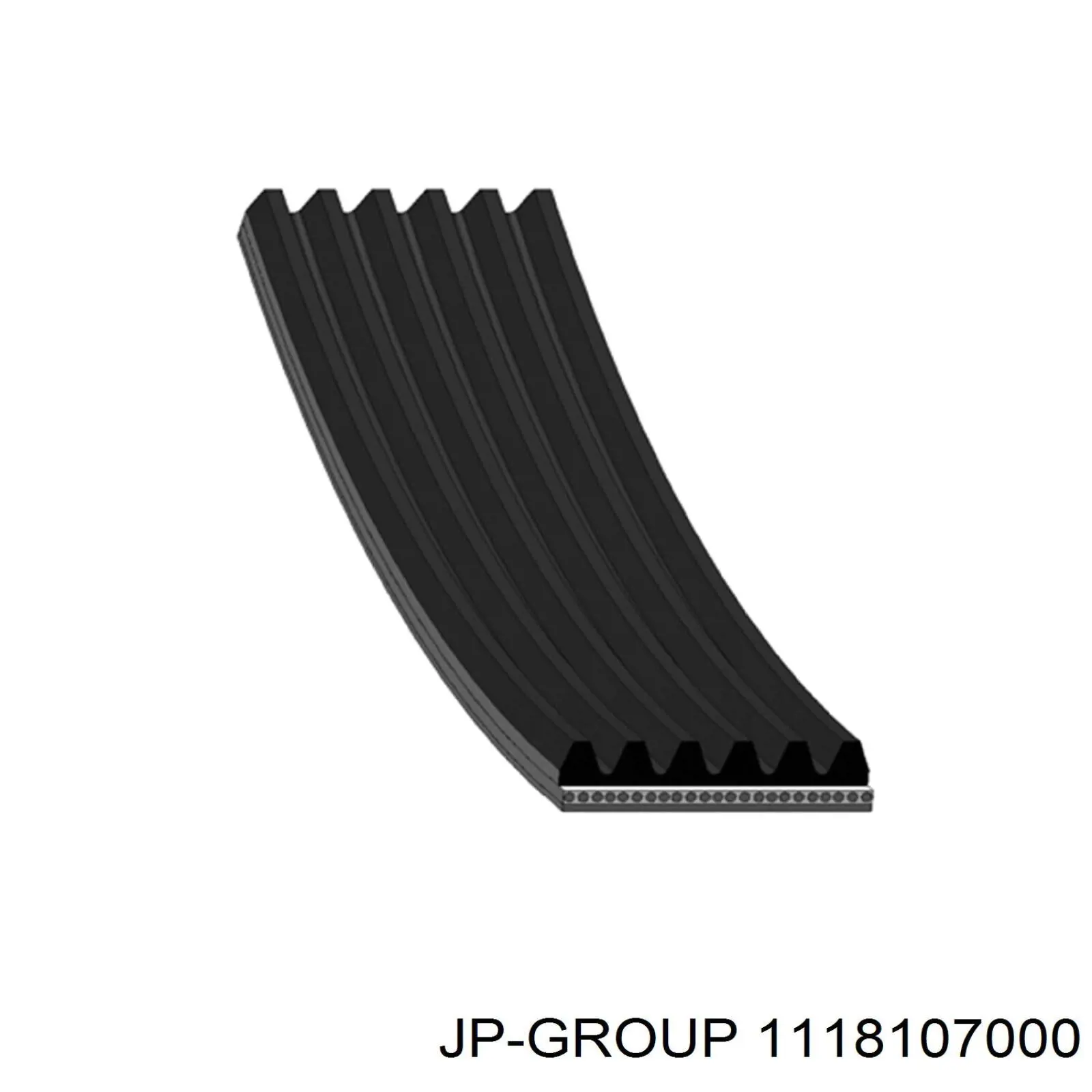 Ремінь приводний, агрегатів 1118107000 JP Group