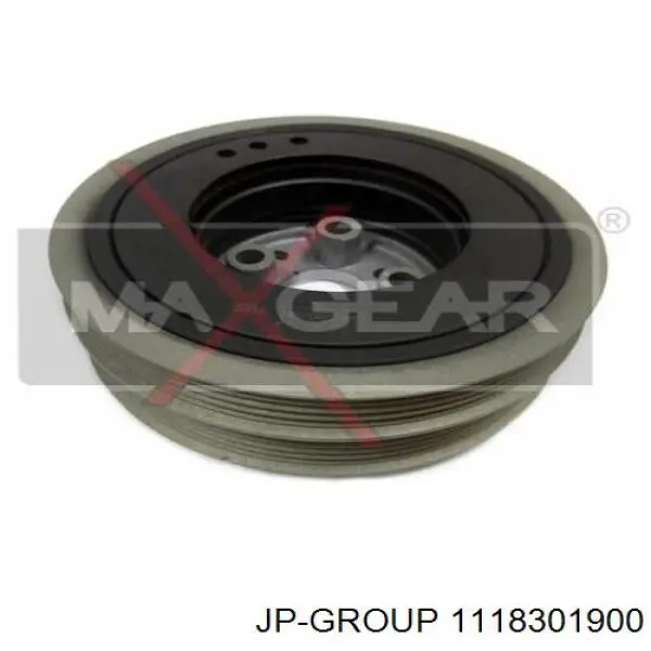 Купити 1118301900 JP Group Шків колінчастого вала