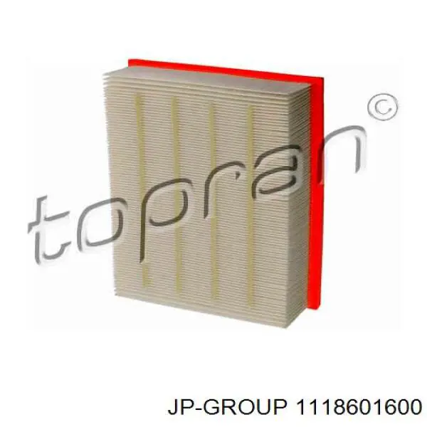 Елемент повітряного фільтра JP Group 1118601600 ціна, від 6.30 USD