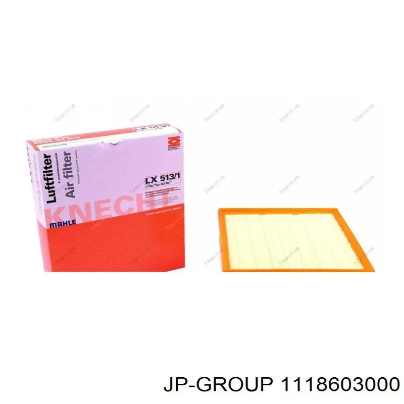 Фільтр повітряний JP Group 1118603000