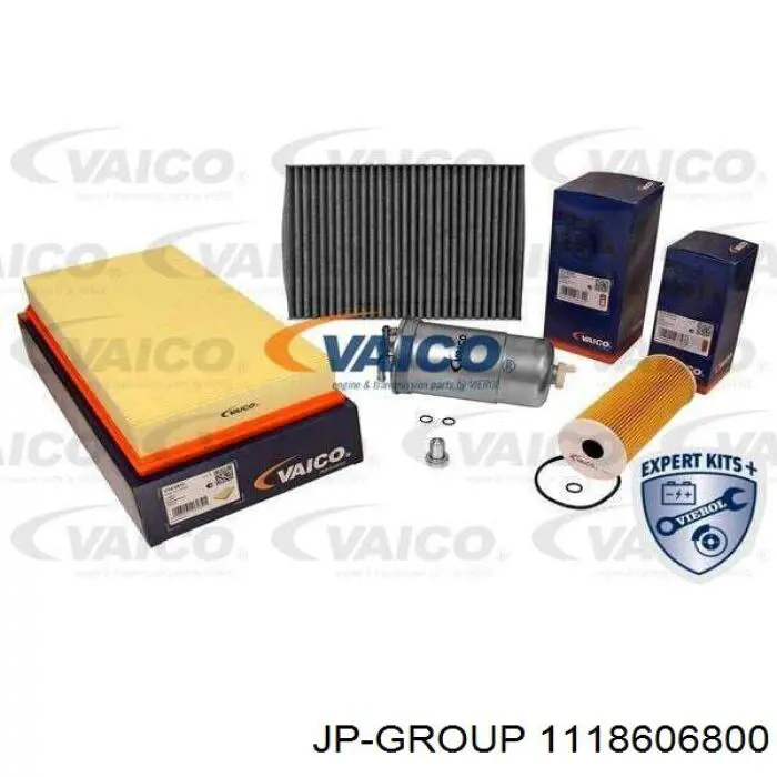 Елемент повітряного фільтра JP Group 1118606800 ціна, від 4.88 USD