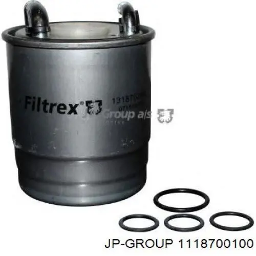 Фільтр тонкого очищення палива JP Group 1118700100 ціна, від 9.08 USD