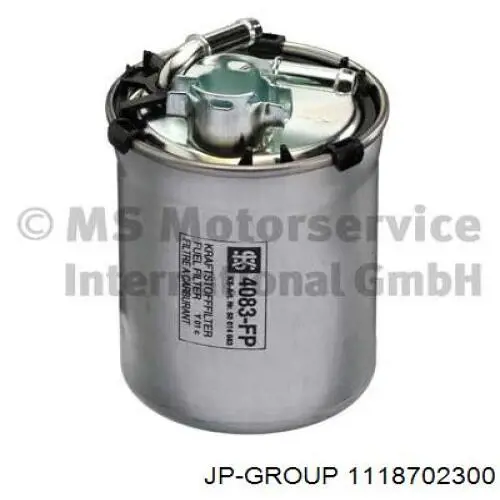 Фільтр тонкого очищення палива JP Group 1118702300 ціна, від 9.46 USD