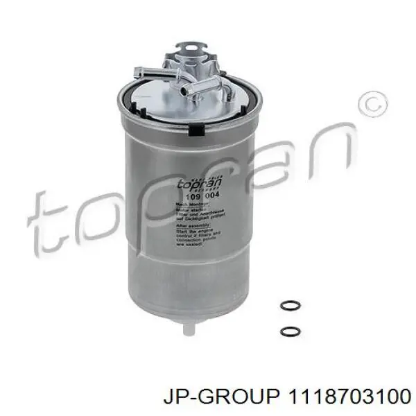 Фільтр тонкого очищення палива JP Group 1118703100 ціна, від 7.78 USD