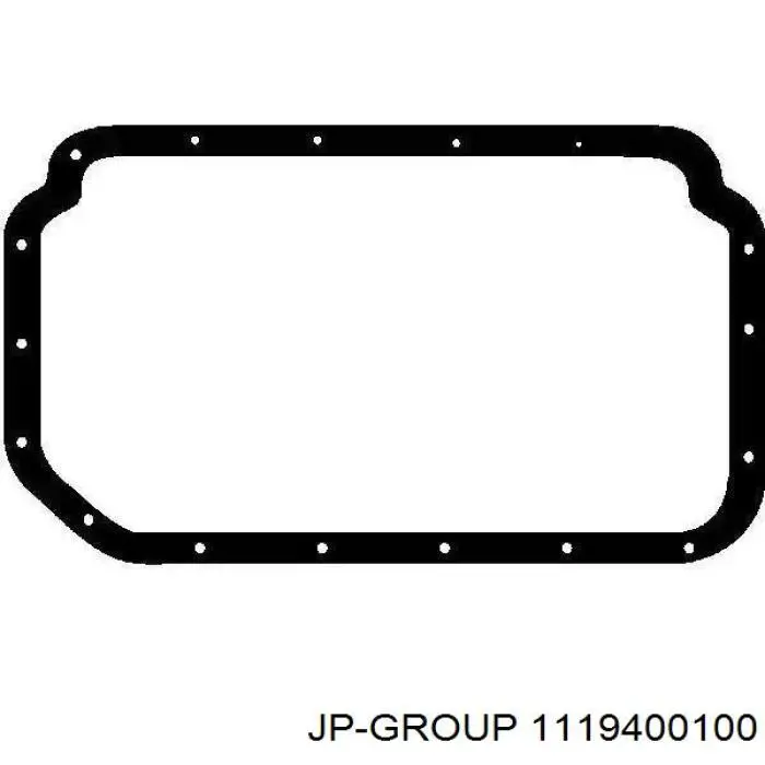 Прокладка піддону картера двигуна JP Group 1119400100 ціна, від 17.42 USD