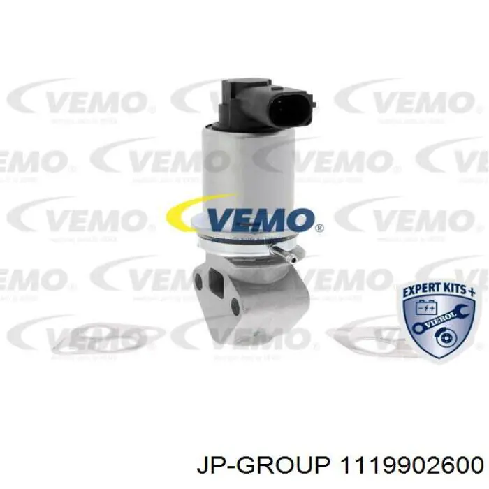 1119902600 JP Group Клапан рециркуляції відпрацьованих газів EGR