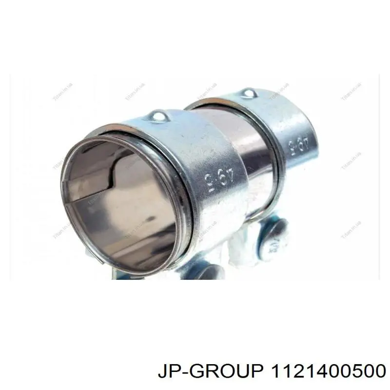 Кронштейн/хомут глушника, передній JP Group 1121400500 ціна, від 3.87 USD