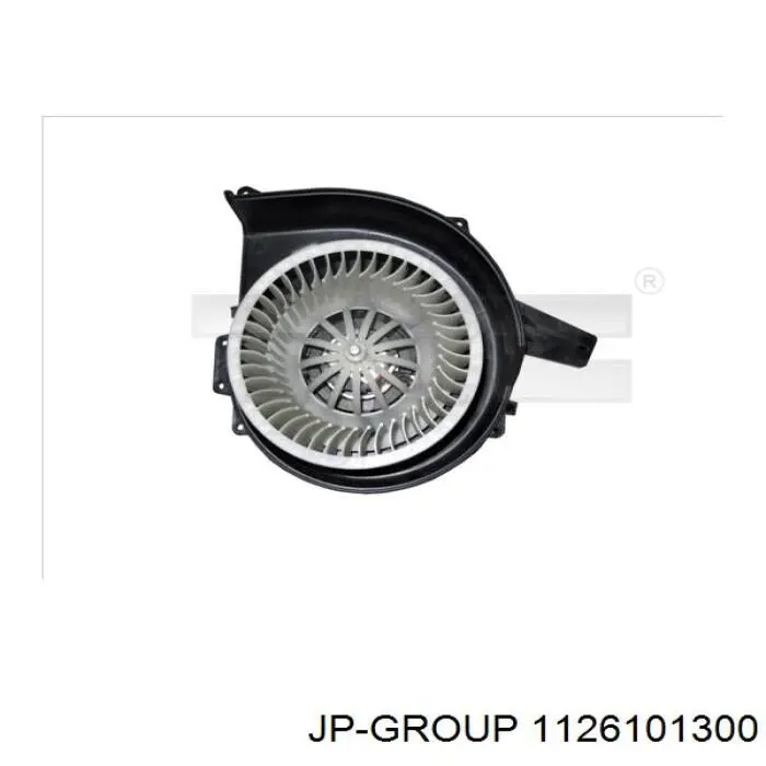 Купити 1126101300 JP Group Електродвигуни (електродвигун обігрівача) або розетка причепа штепсельная