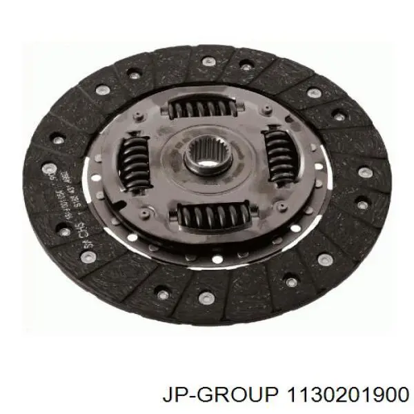 1130201900 JP Group диск зчеплення