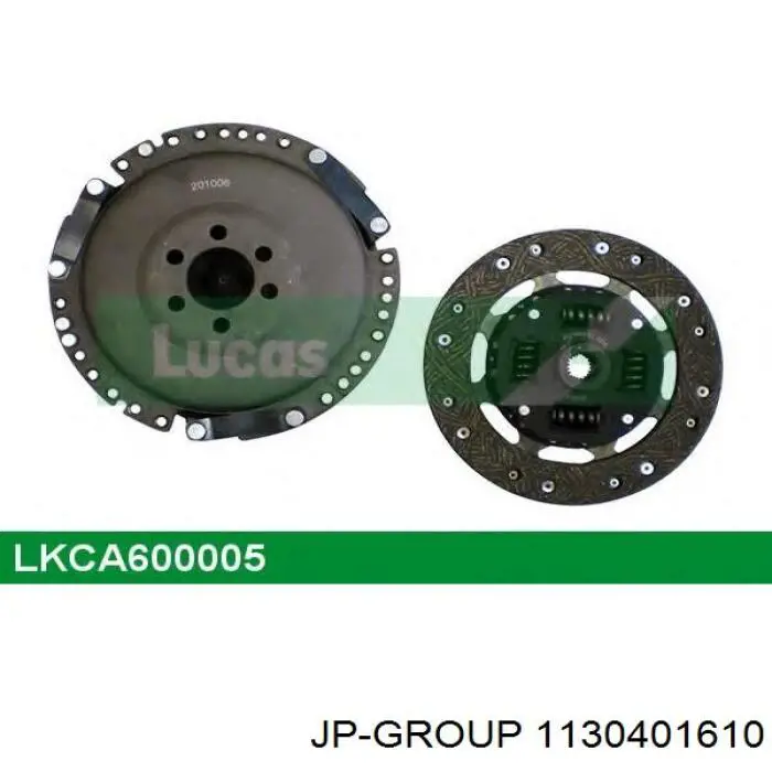 Комплект зчеплення (3 частини) JP Group 1130401610 ціна, від 99.97 USD