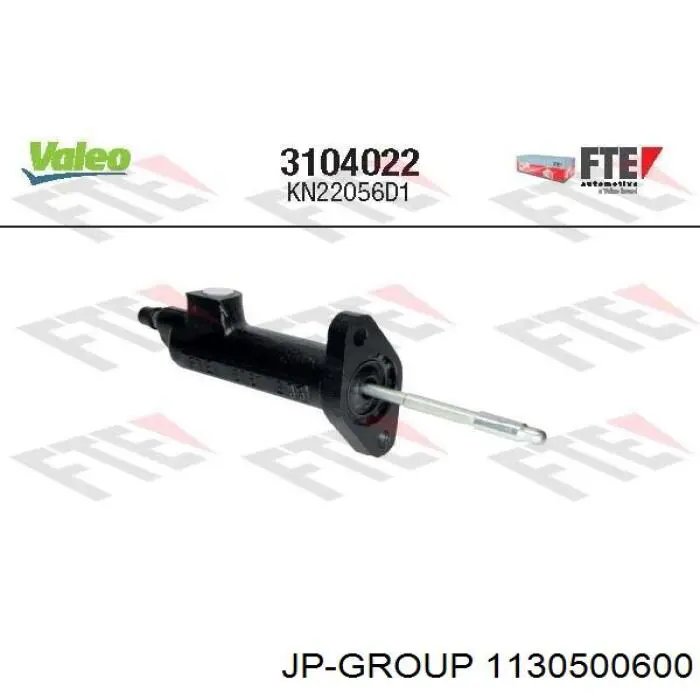 Актуатор зчеплення JP Group 1130500600 ціна, від 16.60 USD
