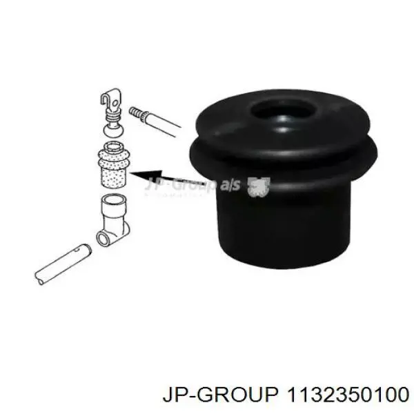 Пильник куліси перемикання передач Volkswagen Transporter T3 фургон (24, 25, 251) (1979 - 1992) ціна, від 5.10 USD