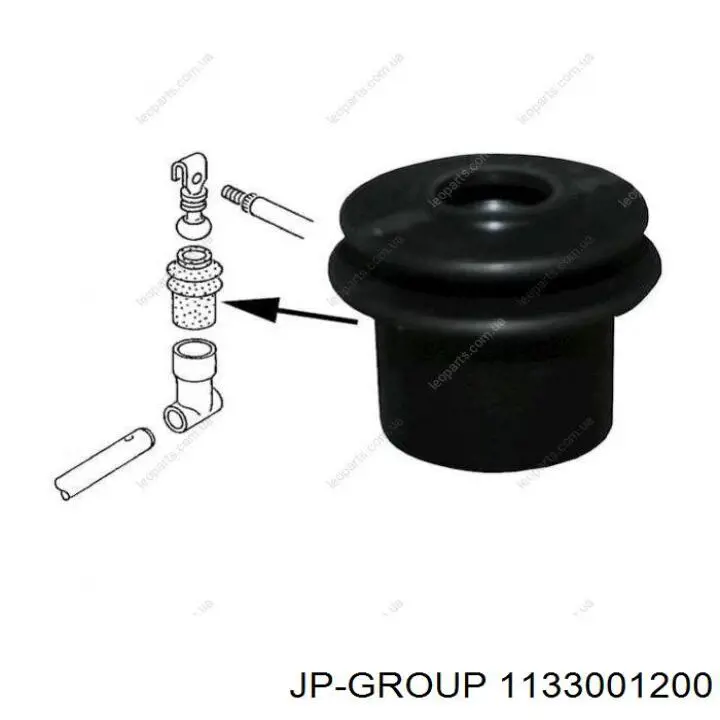 1133001200 JP Group Втулка куліси КПП