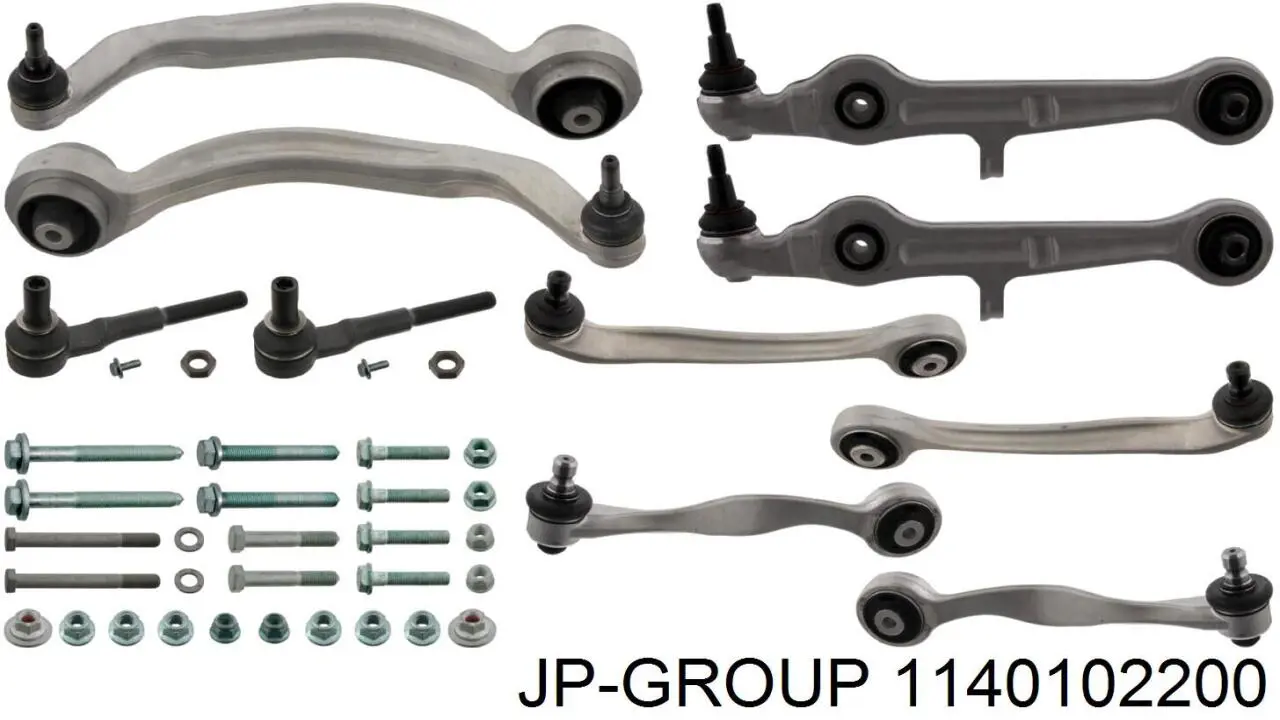 Важіль передньої підвіски нижній, лівий/правий JP Group 1140102200 ціна, від 37.75 USD