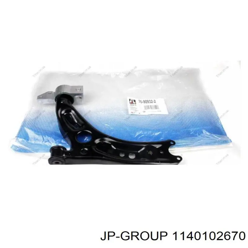 Важіль передній лівий JP Group 1140102670 ціна, від 40.80 USD