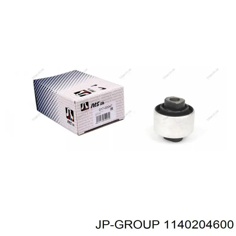 Сайлентблок переднього важеля 1140204600 JP Group