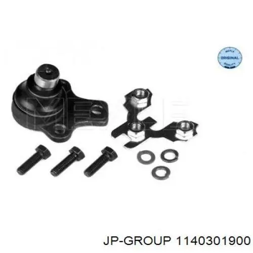 Кульова опора, нижня JP Group 1140301900 ціна, від 5.71 USD