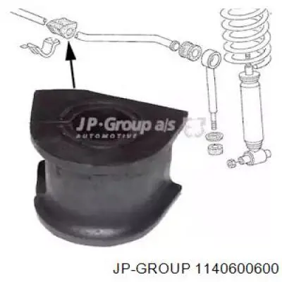 Подушка стабілізатора JP Group 1140600600 ціна, від 1.79 USD