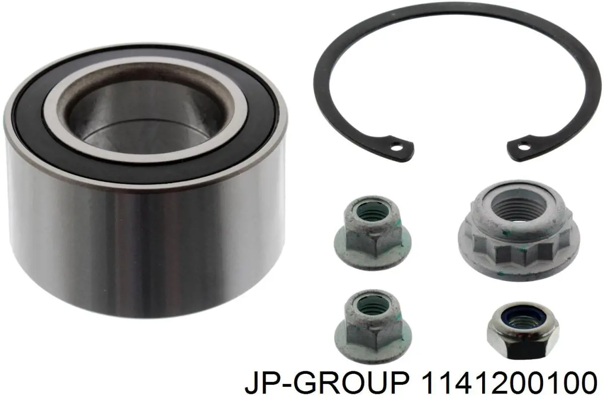 Комплект підшипник маточини передньої JP Group 1141200100 ціна, від 18.10 USD