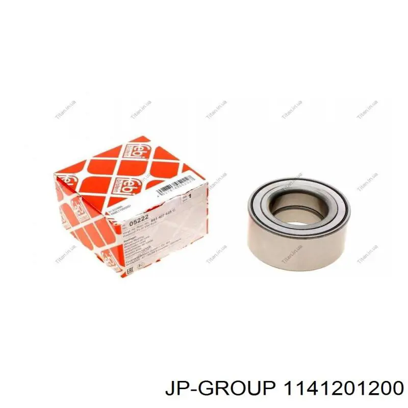 Підшипник задньої ступиці 1141201200 JP Group