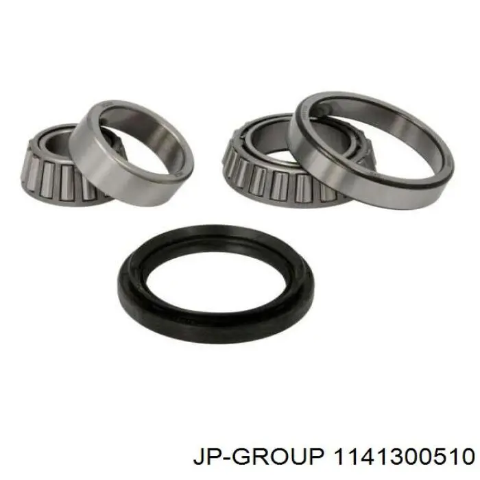 Комплект підшипник маточини передньої JP Group 1141300510 ціна, від 13.20 USD
