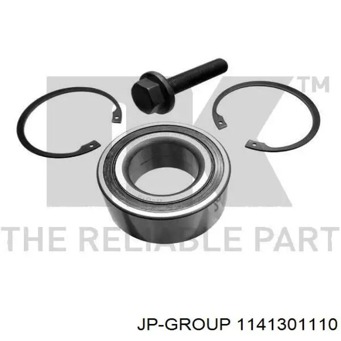 Підшипник маточини передньої/задньої JP Group 1141301110 ціна, від 17.44 USD