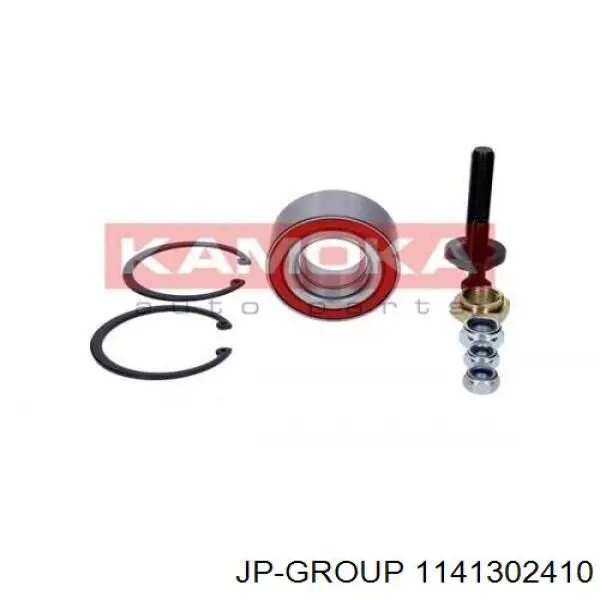 Комплект підшипник маточини передньої JP Group 1141302410 ціна, від 17.78 USD