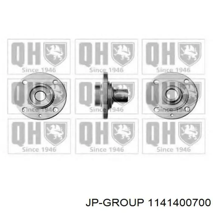 Передня маточина 1141400700 JP Group