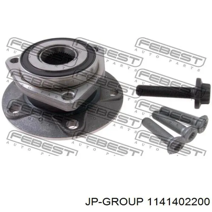 Маточина колеса передня JP Group 1141402200 ціна, від 43.65 USD