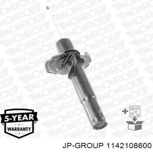 Стойка амортизатора передняя JP Group 1142108600 ціна, від 40.12 USD