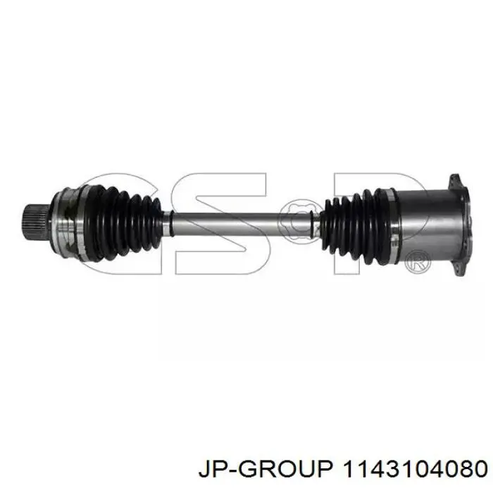 Піввісь передня, права JP Group 1143104080 ціна, від 114.09 USD
