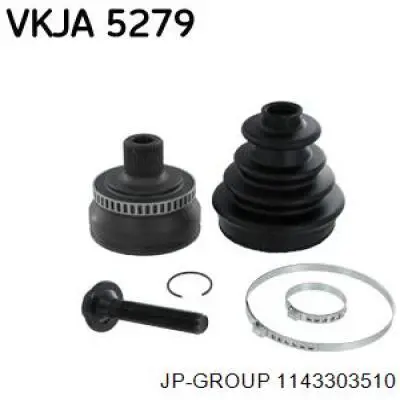 Купити 1143303510 JP Group Шарнір приводу зовнішній