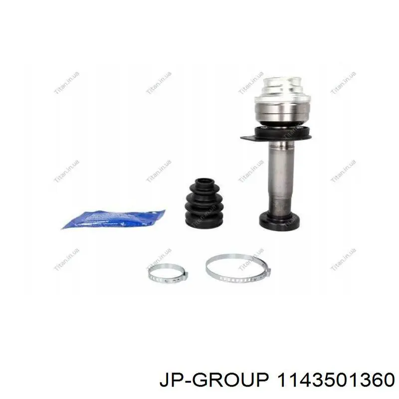 ШРКШ внутрішній, передній, правий JP Group 1143501360 ціна, від 90.95 USD
