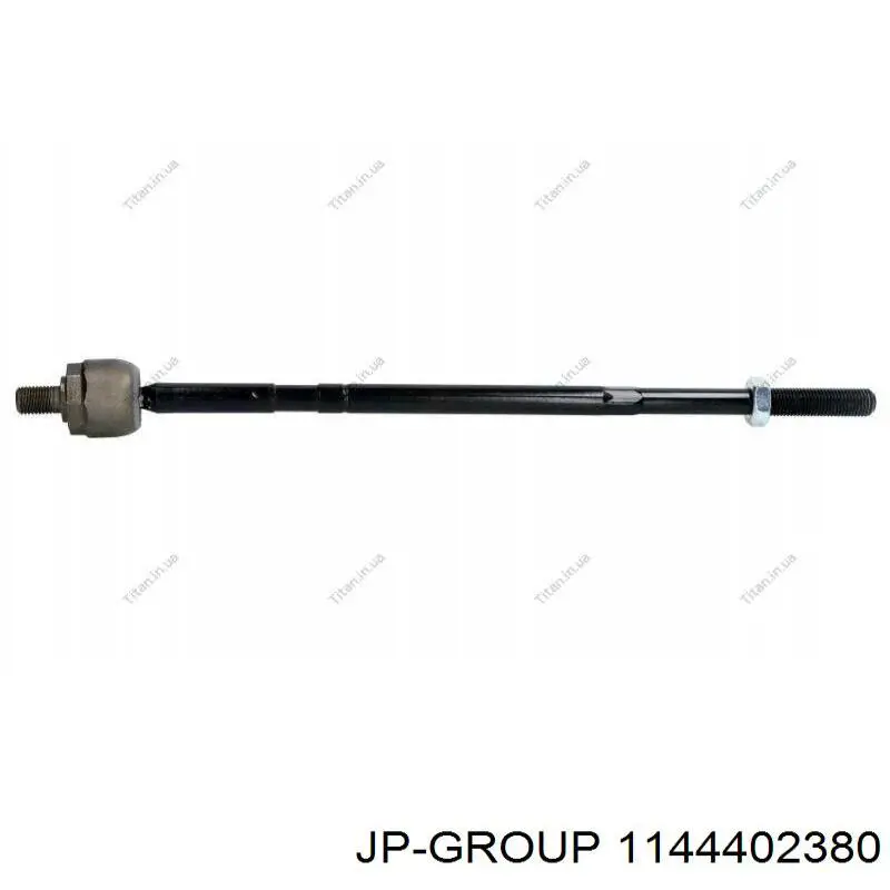 Тяга рульова в зборі, права JP Group 1144402380 ціна, від 16.62 USD