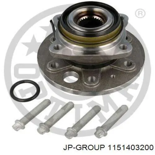 Купити 1151403200 JP Group Підшипник ступиці колеса