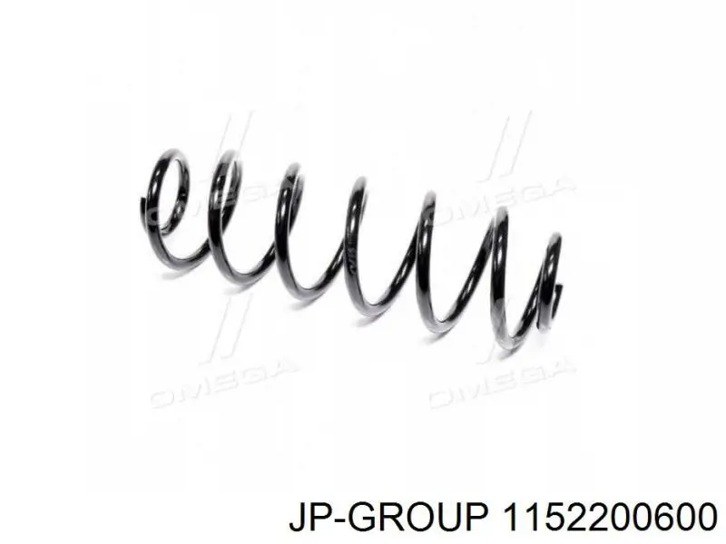 Пружина задня JP Group 1152200600 ціна, від 15.50 USD