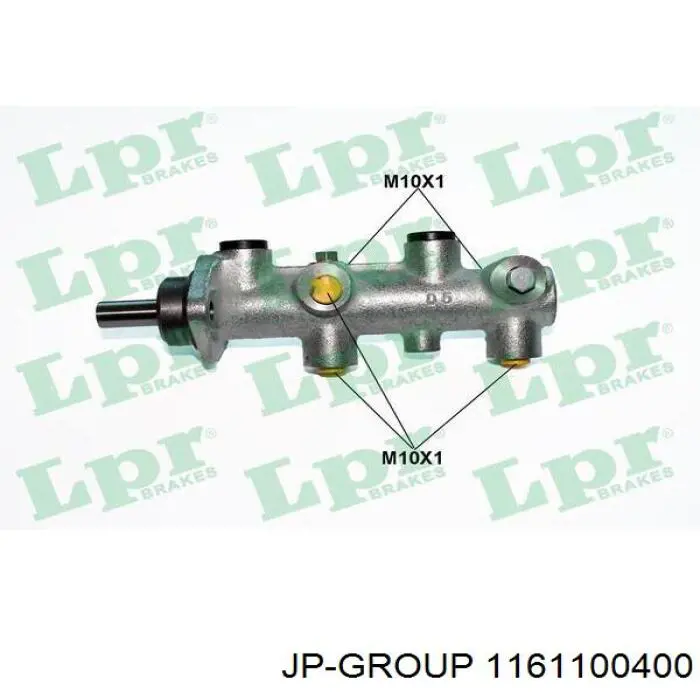 Циліндр гальмівний, головний 1161100400 JP Group