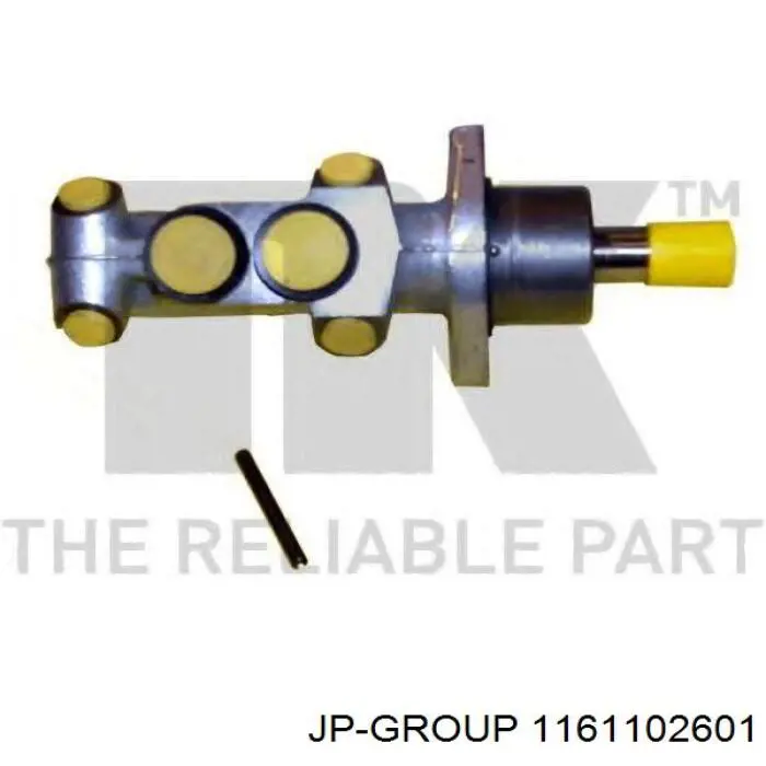Циліндр головний гальма (Гідротормоз) JP Group 1161102601 ціна, від 33.02 USD