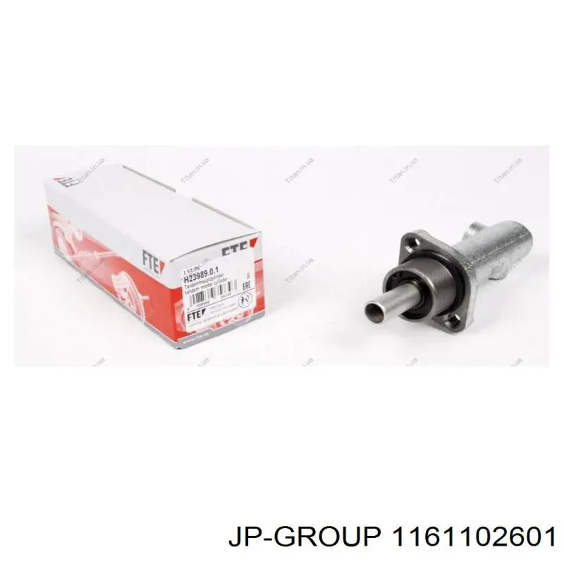 1161102601 JP Group Циліндр гальмівний, головний