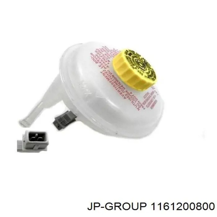 Бачок ГГЦ JP Group 1161200800 ціна, від 20.45 USD