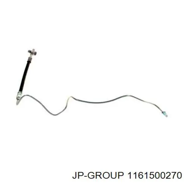 Шланг гальмівний задній, лівий JP Group 1161500270 ціна, від 11.50 USD