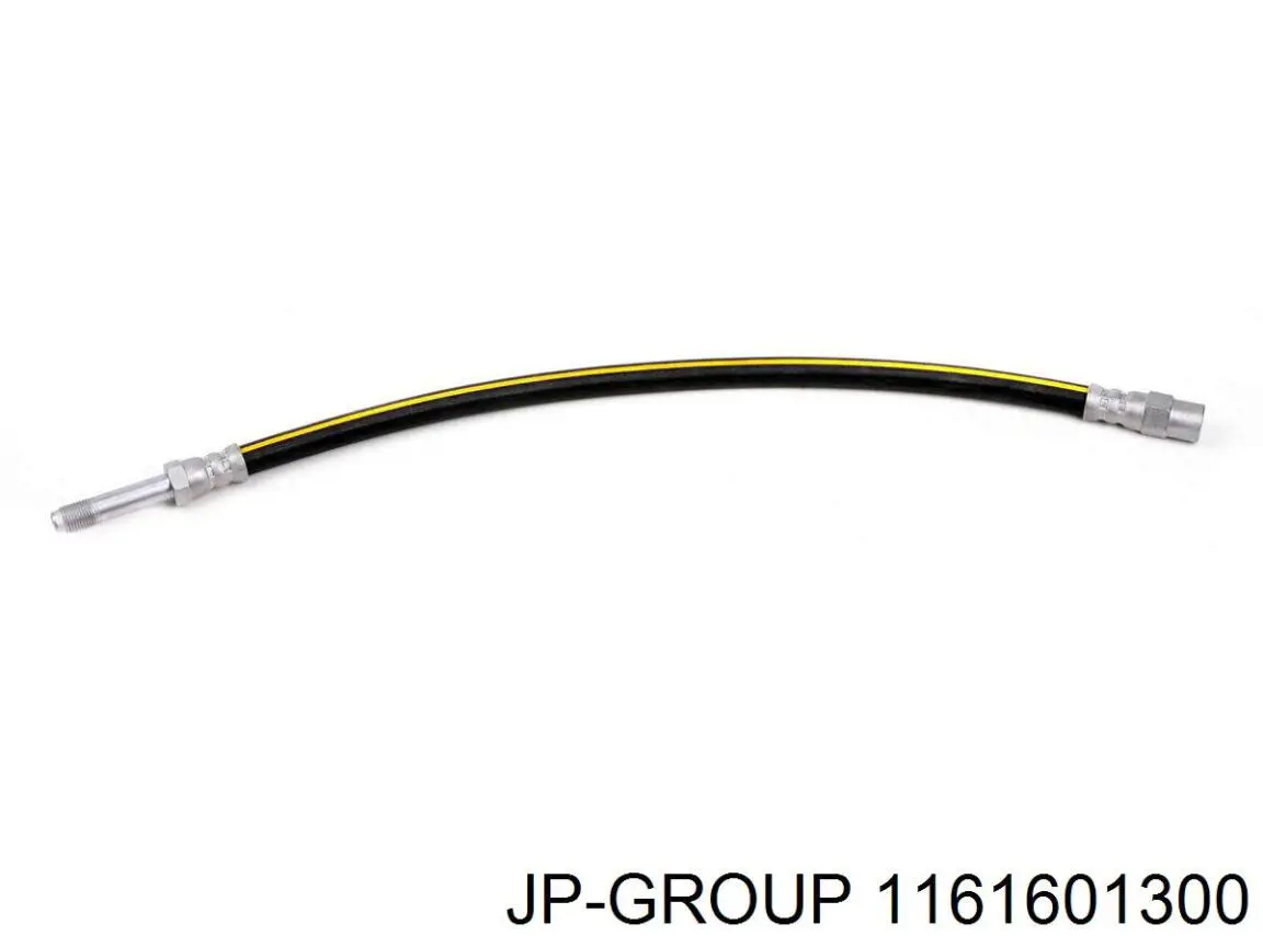 Шланг гальмівний передній JP Group 1161601300 ціна, від 5.43 USD