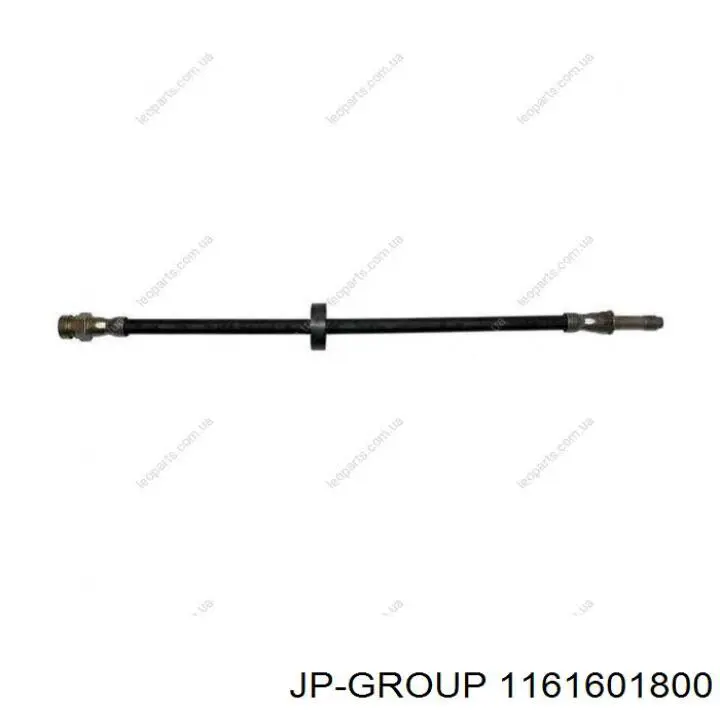 Шланг гальмівний передній JP Group 1161601800 ціна, від 4.75 USD